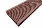 Террасная доска Deckron Classic 153*28*6000мм, коричневый, П7
